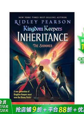 【预售】王国守护者#1：传承：微光异彩 Kingdom Keepers 英文儿童漫画 迪斯尼乐园 英语拓展阅读进口书