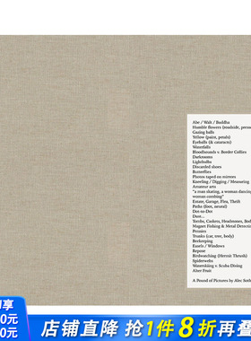 【签名版预售】英文原版 亚历克·索斯：一堆照片 Alec Soth: A Pound of Pictures 摄影师专辑 正版进口书籍艺术画册善优图书
