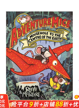 【现货多册选拍】冒险萌鼠团8册：鼠洞深处的惊天探险 Adventuremice:Mousehole to the Centre of the Earth英文儿童桥梁故事书