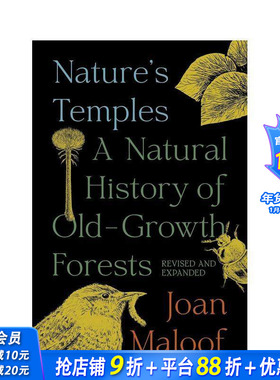 【预售】自然的庙宇：古老森林的自然史修订版和扩充版 Nature’s Temples 原版英文社会科学 正版进口书