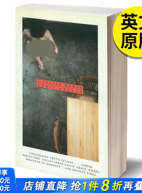 【预售】 安妮 埃尔诺 A Frozen Woman，【2022年诺贝尔文学奖Annie Ernaux】冰冻的女人 英文原版图书进口正版 Seven Stories