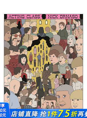 【预售】英文原版 表演课 布克奖提名图像小说《Sabrina萨布丽娜》续作 Acting Class 英文漫画 进口书籍 善优图书