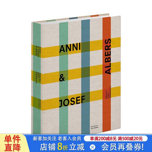【现货】Anni & Josef Albers 安尼和约瑟夫·阿尔伯斯夫妇 抽象艺术家设计师 包豪斯