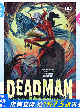 【预售】英文漫画 死人说书 Deadman Tells the Spooky Tales 图像小说 正版进口书籍 DC comic 善优图书