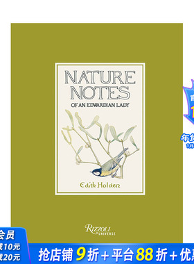 【现货】英伦自然手记 Nature Notes of an Edwardian Lady英伦乡野手记续作 爱德华时代女士 英文艺术插画原画设定集 正版进口书