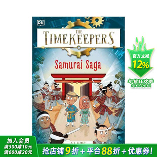 【预售】【时间记录者】武士传奇 【The Timekeepers】Samurai Saga 英文儿童章节桥梁冒险故事书 英语拓展进口书