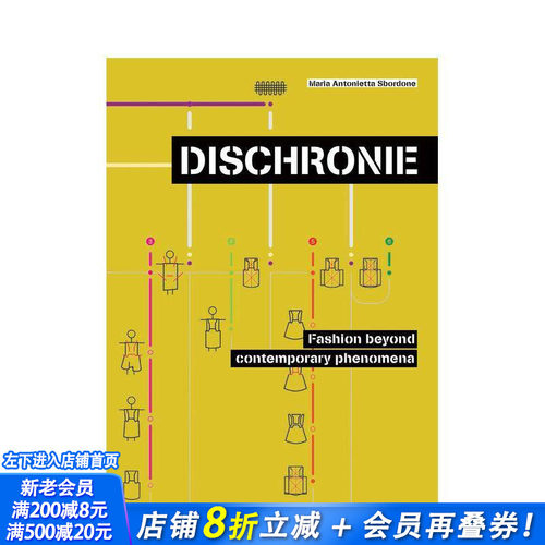 【现货】*越当代现象的时尚Dischronie:Fashion beyond contemporary phenomena 英文原版服装设计  LIStLab出版