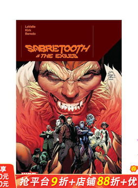 【预售】剑齿虎与流放者 SABRETOOTH & THE EXILES 原版英文漫画书 正版进口书