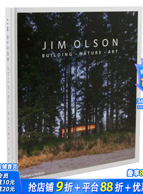 【预售】【T&H】Jim Olson吉姆·奥尔森：建筑，自然，艺术 英文原版建筑设计图书