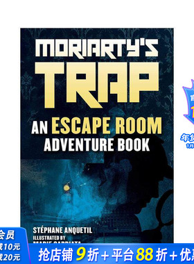 【预售】莫里亚蒂的陷阱 Moriarty's Trap 原版英文文学小说 正版进口图书
