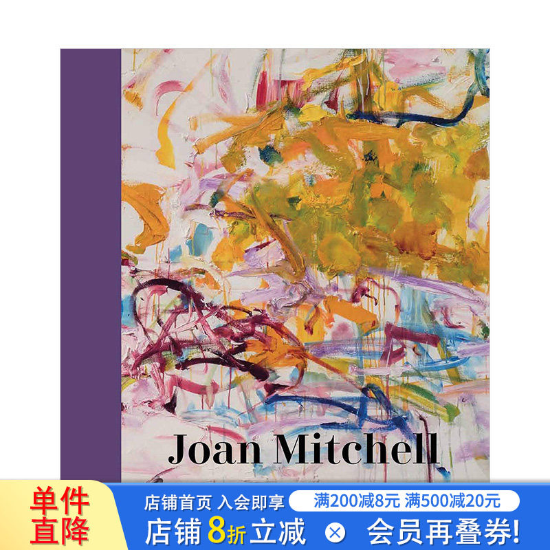 【预售】Joan Mitchell 美国当代艺术家琼·米切尔 英文原版艺术画册图片