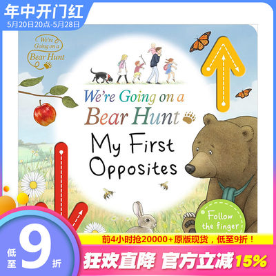 【预售】我们要去猎熊了:变化的四季 We're Going on a Bear Hunt: Let's Discover Changing Seasons英文儿童插画故事绘本进口书