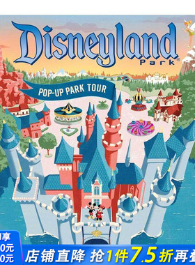 【现货】迪斯尼乐园之旅：立体书 Disneyland: Pop-Up Park Tour 原版英文生活 正版进口书