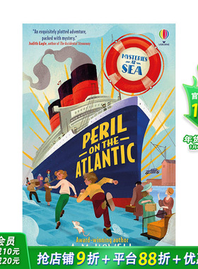 【预售】海上之谜:大西洋上的危险 Mysteries at Sea: Peril on the Atlantic 8岁+英文英语阅读拓展 初*章节桥梁故事书 Usborne