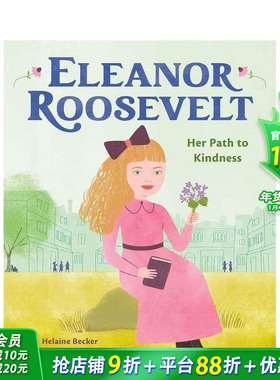 【现货】埃莉诺-罗斯福 Eleanor Roosevelt 英文儿童插画故事绘本 进口童书