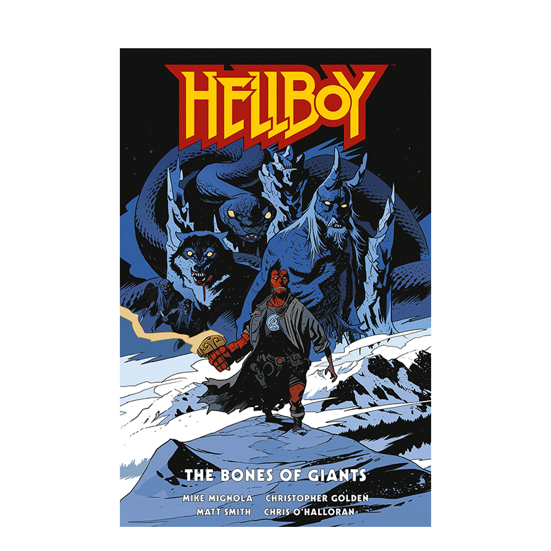 【预售】英文漫画 地狱男爵：巨人之骨 Hellboy: The Bones of Giants 图像小说 正版进口书籍 Dark Horse Books 善优图书