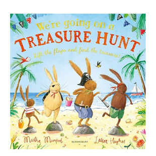 We’re 英文兒童繪本 現(xiàn)貨 我們要去尋寶 Treasure Hunt 善優(yōu)童書 精裝 Going