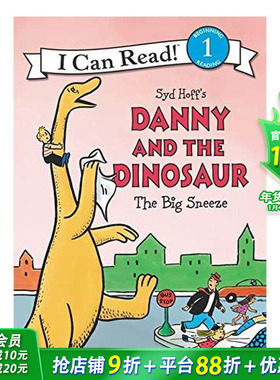 【现货】【丹尼和恐龙】大喷嚏 Danny and the Dinosaur: The Big Sneeze 英文儿童分级章节桥梁故事书 进口童书