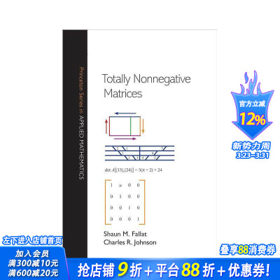【预售】完全非负矩阵 Totally Nonnegative Matrices 原版英文社会科学 正版进口书