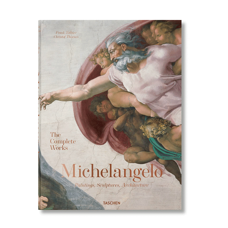 【预售】英文原版 米开朗基罗：绘画、雕塑、建筑作品全集 Michelangelo. The Complete Works 15至18世纪文艺复兴艺术 进口图书