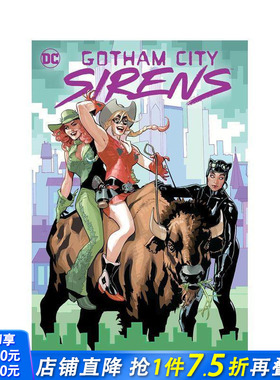 【现货】DC漫画 哥谭魅影：扣动扳机（精装） Gotham City Sirens: Trigger Happy 原版英文漫画书 正版进口书