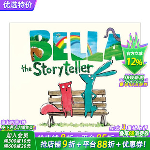 【现货】讲故事的贝拉 凯特·格林纳威入围作者Chris Naylor-Ballesteros Bella the Storyteller 英文儿童插画故事绘本 进口童书
