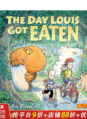 【现货】路易斯被吃掉的那天 The Day Louis Got Eaten英文儿童故事英文原版正版进口图书