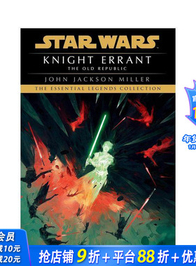 【预售】星球大战：游侠骑士 Star Wars: Knight Errant 原版英文文学小说 正版进口书