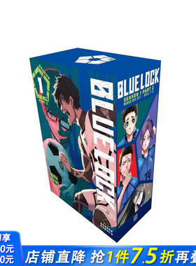 【预售】蓝色监狱 蓝锁 苐一季 第二部分 套装合集 #7-11 赠限定双面海报 Blue Lock Season 1 Part 2  英文漫画书 正版进口书