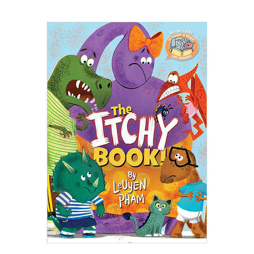 【现货】痒痒的书! The Itchy Book! 幼儿儿童趣味故事启蒙绘本 LeUyen Pham 精装英文原版进口 图书