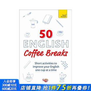 英文语言学习 进口书 次英式 Coffee Breaks English 咖啡时光 正版 原版 预售