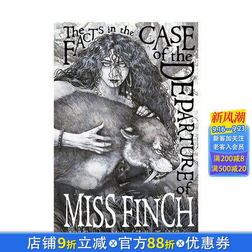 【现货】黑马漫画 Facts In The Case Of The Departure Of Miss Finch，芬奇小姐失踪案纪实 英文原版进口漫画
