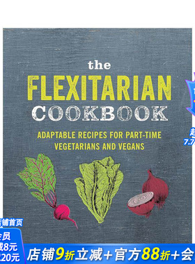 【现货】The Flexitarian Cookbook 弹性素食者食谱 斋戒食素餐饮食谱