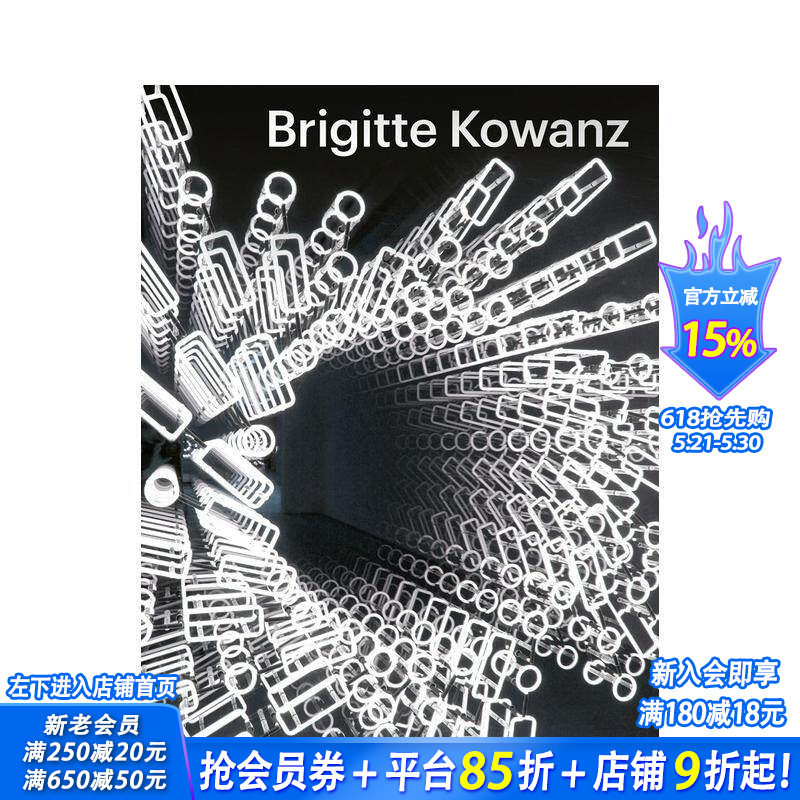 【现货】布丽吉特·科万兹：光之所见即吾所见 Brigitte Kowanz Light is what we see 原版英文艺术画册画集 正版进口书