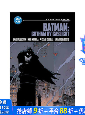 【预售】蝙蝠侠：煤气灯下的哥谭 DC漫画精编版 Batman: Gotham by Gaslight 原版英文漫画书 正版进口书
