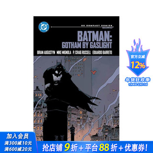 【预售】蝙蝠侠：煤气灯下的哥谭 DC漫画精编版 Batman: Gotham by Gaslight 原版英文漫画书 正版进口书