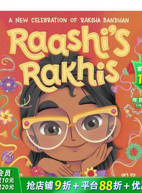 【预售】拉希的拉基斯 新的庆祝活动 Raashi's Rakhis: A New Celebra 英文儿童插画故事绘本 进口童书