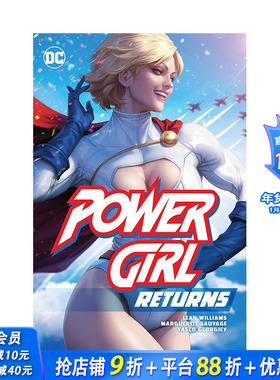【现货】英文原版 力量女孩归来 Power Girl Returns 英文漫画 进口原版书籍 善优图书