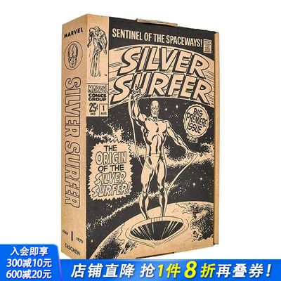 【现货】【TASCHEN】漫威漫画图书馆 银影侠 卷1 1968–1970 Marvel Comics Library. Silver Surfer. Vol. 1原版英文正版进口图书