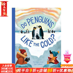 【预售】英文原版 企鹅喜欢寒冷吗? Do Penguins Like the Cold? 精装 动物科普 儿童英语艺术插画绘本 善优童书