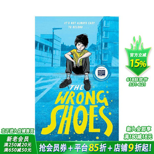 【现货】【入围卡内基写作奖】穿错的鞋子 The Wrong Shoes 12岁+英文小说故事 英语拓展阅读进口书