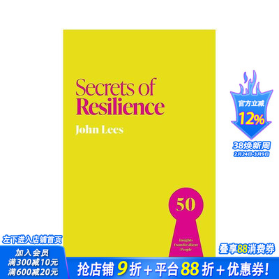 【预售】坚韧者的秘诀 【Secrets of Success】Secrets of Resilient People 原版英文生活综合 正版进口书