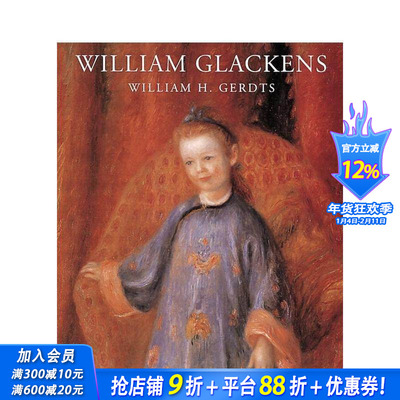 【现货】William Glackens，威廉.格拉肯斯  艺术画册 正版进口书籍