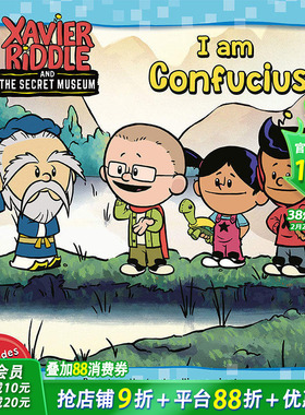 【现货】Xrsm: I Am Confucius，Xrsm: 我是孔子 英文原版图书籍进口正版 Degennaro, Gabriella 儿童章节书