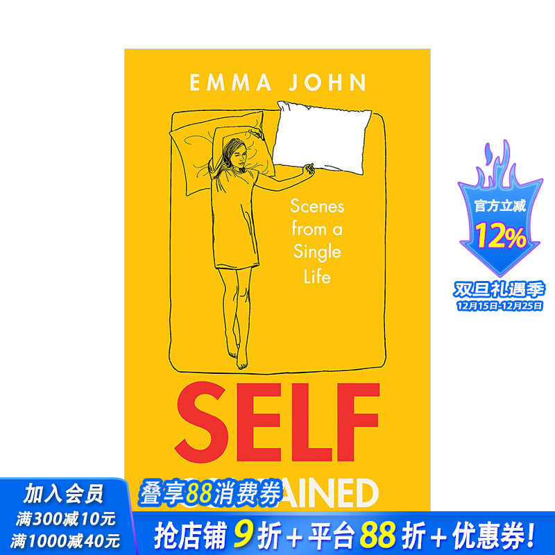 【现货】自我包容：单身生活情境Self-Contained: Scenes from a single life 成长励志女性du身自我解析经历小说 英文进口书