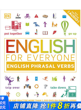 【现货】DK百科全书 英语短语动词English Phrasal Verbs 英语学习入门指南英文原版