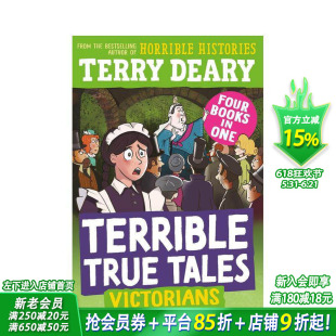 【现货】【糟糕又真实的故事】维多利亚时代 Terrible True Tales:Victorians历史科普拓展 英文儿童桥梁章节故事书 Terry Deary