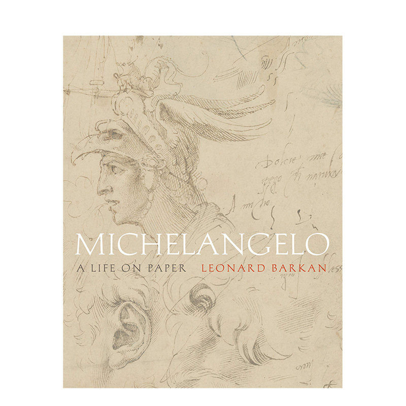 【预售】英文原版 米开朗基罗:纸上生平 Michelangelo: A Life on Paper 15-18世纪 古典艺术画册 正版进口书籍 善优图书