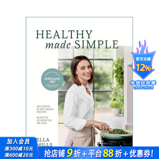 【预售】简易健康食谱:以植物为基础的美味食谱 Deliciously Ella Healthy Made Simple 原版英文餐饮生活美食 正版进口书