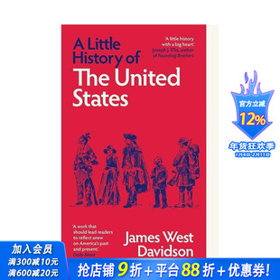 【现货】耶鲁美国小史(新版) 【Little Histories】A Little History of the United States 原版英文社会科学 正版进口书